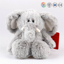 Venta caliente ICTI auditorías OEM / ODM fabricante felpa y peluche elefante juguetes con orejas grandes